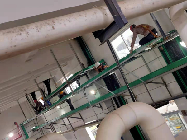 电缆桥架及电缆安装中